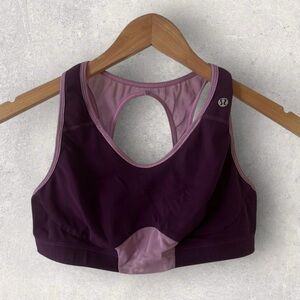 RARE HTF Lululemon Energy Bra Plum Purple Size Small - Excellent Condition